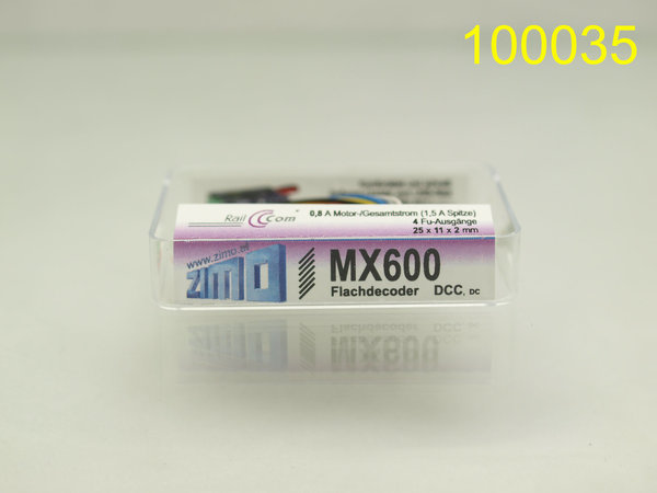 Zimo MX600 Decoder, Loco Decoder Kabel