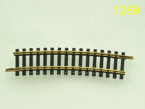 Fleischmann 6032 Gleis gebogen Curved Track R2 415 mm 15°
