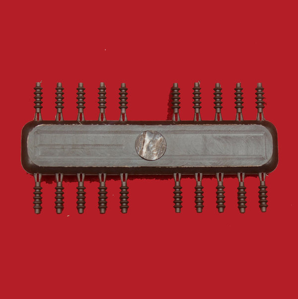 Rietze 70801 Rillen-Isolator braun 1,9x6,0mm (40 Stück), 1:87